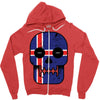 iceland till i die Zipper Hoodie