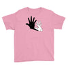 rabbit hand shadow Youth Tee