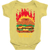 burger fever Baby Onesie