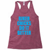 biker chicks do it better Racerback Tank