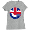 mod union jack, ideal gift, birthday present Ladies Fitted T-Shirt