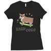 hard corg Ladies Fitted T-Shirt