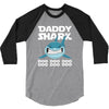 Daddy Shark Doo Doo Doo 3/4 Sleeve Shirt