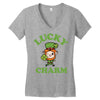 lucky charm 2 Women's V-Neck T-Shirt