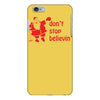 don't stop believin funny christmas iPhone 6/6s Plus Case