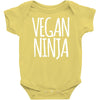 vegan ninja Baby Onesie