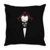 the clown father Throw Pillow