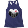 hike and love Racerback Tank