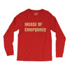 incase of emergency Long Sleeve Shirts