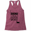 nerdy in a good way Racerback Tank