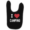 i love camping! Baby Bibs