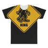 big foot xing big foot crossing sasquatch All Over Men's T-shirt