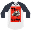 vintage tt race poster, ideal gift or birthday present 3/4 Sleeve Shirt