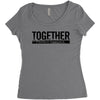 together Women's Triblend Scoop T-shirt