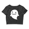 funny ghost Crop Top