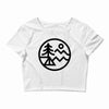 camp bold (for light) Crop Top