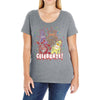 five nights at freddy's celebrate! Ladies Curvy T-Shirt