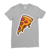 hot pizza Ladies Fitted T-Shirt