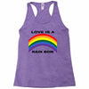 love is a rainbow Racerback Tank