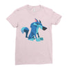 animal funny best Ladies Fitted T-Shirt