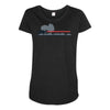 laser pointer Maternity Scoop Neck T-shirt
