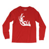 deer antler with buck forest Long Sleeve Shirts