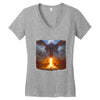 dracarys Women's V-Neck T-Shirt