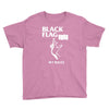 black flag Youth Tee