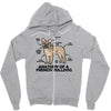 anatomy Zipper Hoodie