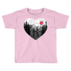 hike and love Toddler T-shirt