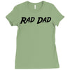 rad dad Ladies Fitted T-Shirt