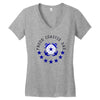 proud coastie dad Women's V-Neck T-Shirt