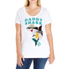 Daddy Shark -Shark Do Do Do Ladies Curvy T-Shirt