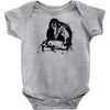 deep depression sad girl Baby Onesie