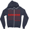 Good Morning Sunshine Zipper Hoodie