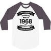Premium Vintage 1968 3/4 Sleeve Shirt