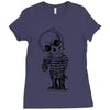 scary boy Ladies Fitted T-Shirt