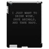 i just want to drink wine iPad 3 and 4 Case