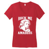 mozart tribut Women's V-Neck T-Shirt