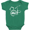 dw drum Baby Bodysuit