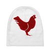 chiken red Baby Beanies