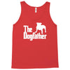 the dogfather  nerd retro der pate godfather fun Tank Top