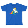 where rainbows come from (green) Toddler T-shirt