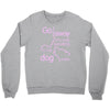 go away i'm only speaking to my dog today Crewneck Sweatshirt