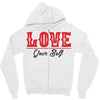 Love Zipper Hoodie