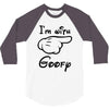 i'm with goofy t shirt mickey mouse t shirt disney shirt walt disney t 3/4 Sleeve Shirt