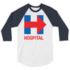 hillary hospital 3/4 Sleeve Shirt