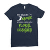 my broom broke Ladies Fitted T-Shirt