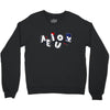 vowel party time Crewneck Sweatshirt