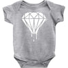 dripping diamond logo Baby Onesie